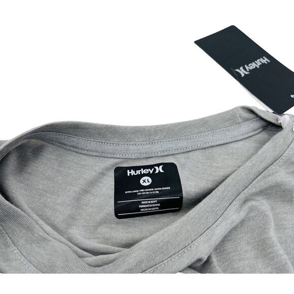 NEW Hurley Girls 2pc Set Graphic L/S T-Shirt Tee Size 14 XL Hair Tie Scrunchie - Picture 3 of 8